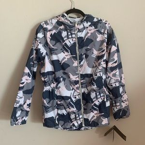 New Balance Pink Blue Grey Camo Jacket NWT